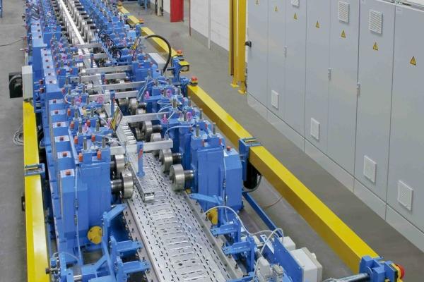 Buy cheap GCr15 Quench Treatment Cable Tray Roll Forming Machine 380V 50Hz 3 Phase from wholesalers