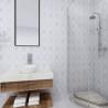 Buy cheap Waterproof Kitchen Decoration PVC Self Adhesive Wallpaper Tiles Decorative Film Wall Covering for Bathroom from wholesalers