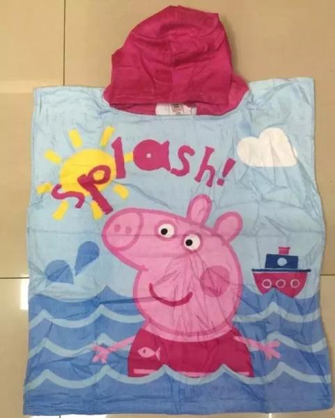 Buy cheap Summer Baby Bathrobe Children Beach Cloak Hooded Towel Bathrobe Towel from wholesalers