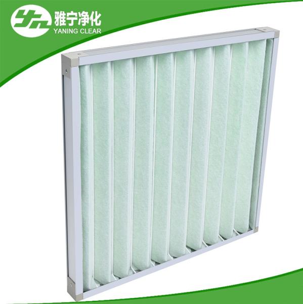 Buy cheap Pleat Pre Air Filter Compact Air Purifier Pre Filter With Aluminum Frame from wholesalers
