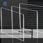 3mm Glass Cover Plate Heat Tempered Frosted Drilling Holes For Lighting
