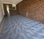Ribbed Epoxy Modular Garage Flooring Anti Slip Racedeck Garage Tiles