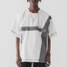 Buy cheap Hip Hop Men's Fashion Short Sleeve Shirts 100% Cotton With High Collar from wholesalers