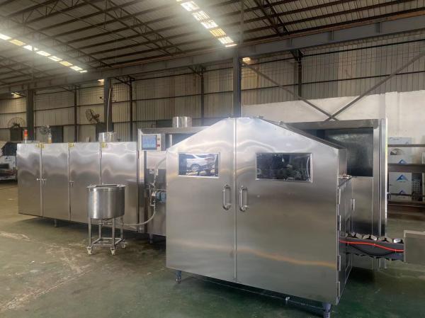 Buy cheap 165mm Ice Cream Cone Baking Machine 2000pcs/H PLC Control from wholesalers