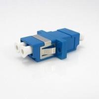 Buy cheap Singmode Fiber Optic Connector Adapters Dulex Adapter Nickel Plated Brass Body product