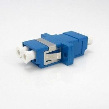 Buy cheap Singmode Fiber Optic Connector Adapters Dulex Adapter Nickel Plated Brass Body from wholesalers