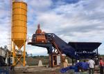 Simple Cement Admixture Mobile Belt Type Transit Mix Plant 50m3/H CE ISO