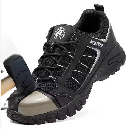 Lightweight Breathable Deodorant Work Shoes Summer Safty Shoes Men Safety Shoes