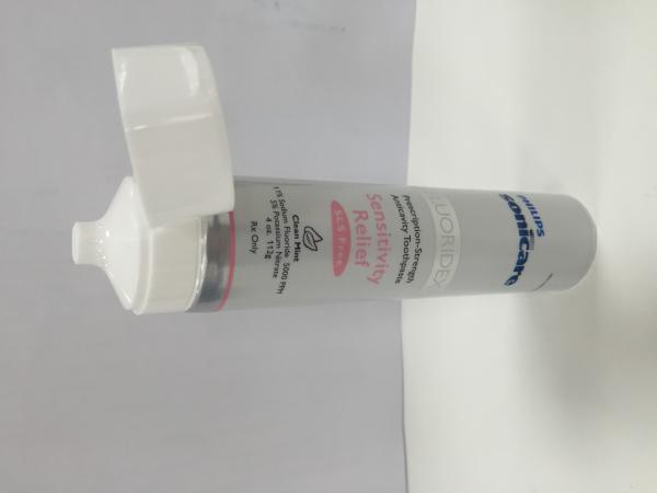 Buy cheap 75ml-150ml ABL Barrier Silver Laminated Toothpaste Tube Dia38mm*144.5mm from wholesalers