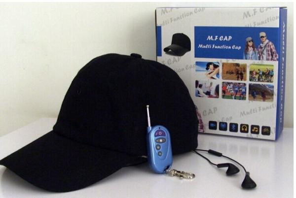 Buy cheap Cap Hidden Camera Video Picture Mp3 Function Spy Cam 640*480 Black Hat from wholesalers