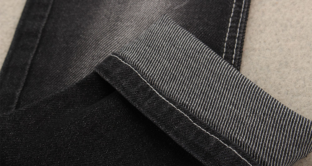 74 Cotton 24 Polyester 2 Spandex 9 Oz Sanforized Raw Denim Fabric Textile