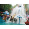 Buy cheap Colorful Aqua Playground Fiberglass Water Slide , Theme Park Equiment from wholesalers