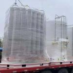 Liquid Oxygen Micro Bulk Tanks Cryo Nitrogen 5m3 , Stainless Steel Bulk Carbon