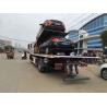 Buy cheap High Efficiency Wrecker Tow Truck Vehicle Chile Dongfeng 8tons Flatbed Wrecker from wholesalers