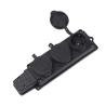 Buy cheap 3 outlet Waterproof Germany Type Extension Socket from wholesalers