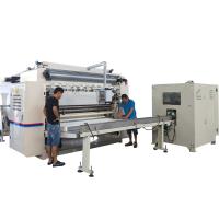Buy cheap 380V Voltage 4.5 Kw Tissue Paper Folding Machine For Industry product