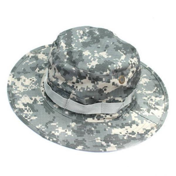 Buy cheap Polyester Outdoor Fisherman Hat 56cm Camouflage Pantone Color from wholesalers