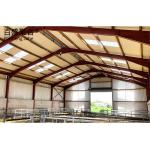 Hot Dip Galvanised Steel Cow Goat Horse Arena Cattle Sheep Shed for Poultry