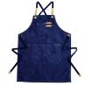 Buy cheap 460gsm Fall Winter Cotton Fabric Denim Kitchen Apron Fabric 7X7 57/58 Inch Width from wholesalers