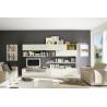Buy cheap MDF Painted Home Interior TV Cabinet , Long Low Profile Media Console from wholesalers