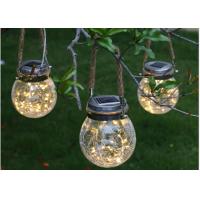 Buy cheap Waterproof Decorative Colorful Solar Crack Night Light , Garden Bottle Hanging product