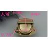 Buy cheap Nickel free bag accessories metal zinc alloy light gold push locks for handbags from wholesalers
