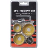 Buy cheap Carbon Hole Saw Set with Mandrel (6-Piece) product