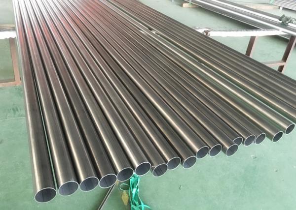 AISI 304 Welded Stainless Steel Tube Inside Bead Removed ASME SA249 63.5 X 2