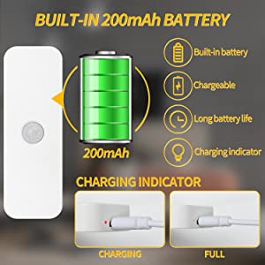 rechargeable motion sensor light