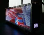 3G GPS Advertising Taxi LED Display , led taxi sign SMD 3 in 1