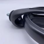8 Inch PVC Wheelchair Front Caster Wheels Swivel Castor For Walter
