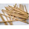 Buy cheap Organic Brown Kraft Paper Straws 7.75 Inches Long 0.25 Inches Diameter from wholesalers