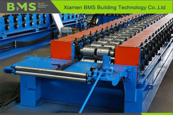 Buy cheap Galvanized Steel Racking Roll Forming Machine With Hydraulic Decoiler from wholesalers