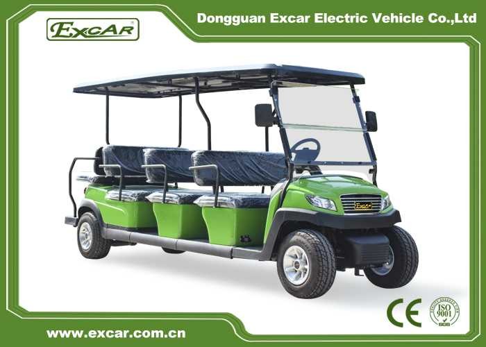 Cheap 8+3 Seater Low Speed Vehicle 2 Wheel Drive Push Electric Golf Cart