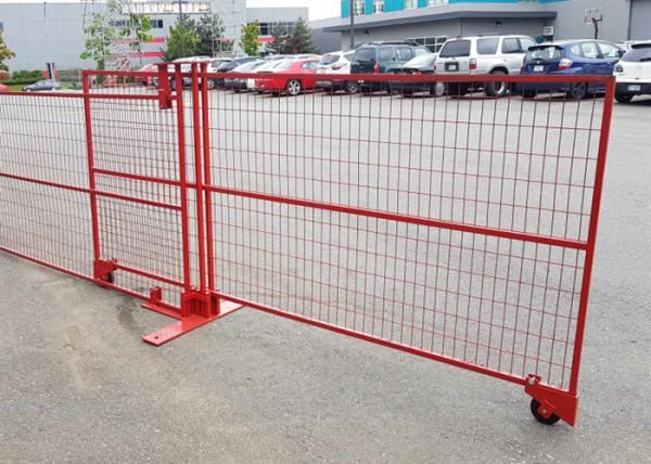 Buy cheap 2.1x2.4m Low Carbon Steel Temporary Mesh Fencing 50x75mm Mesh Hole from wholesalers
