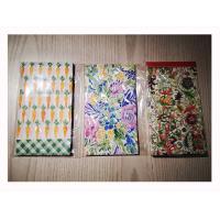 Buy cheap Disposable 18gsm Retro Printed Paper Napkins Idyllic Wood Pulp product