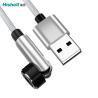 Buy cheap Micro Lighting Magnetic 3 In 1 Cable , Nylon Magnetic Cable Fast Charging from wholesalers
