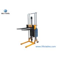 Buy cheap Manual High Lift Hand Hydraulic Pallet Stacker Ej4150 Ej4150a product