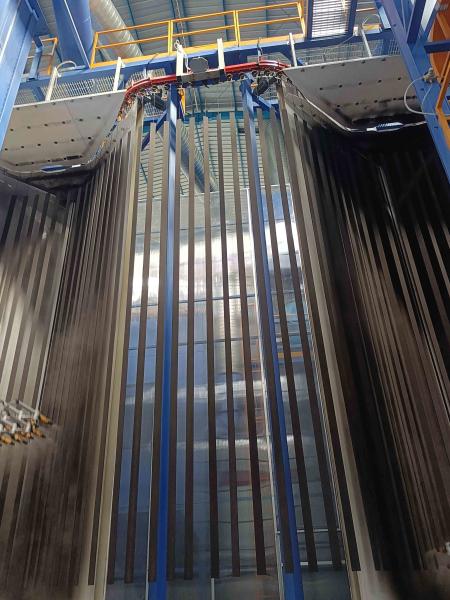 ABD Full-automatic High-Capacity Customized Space Vertical Powder Coating Line