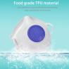 Buy cheap Public Place 3D Disposable Protective Face Mask With Breather Replaceable Filter from wholesalers