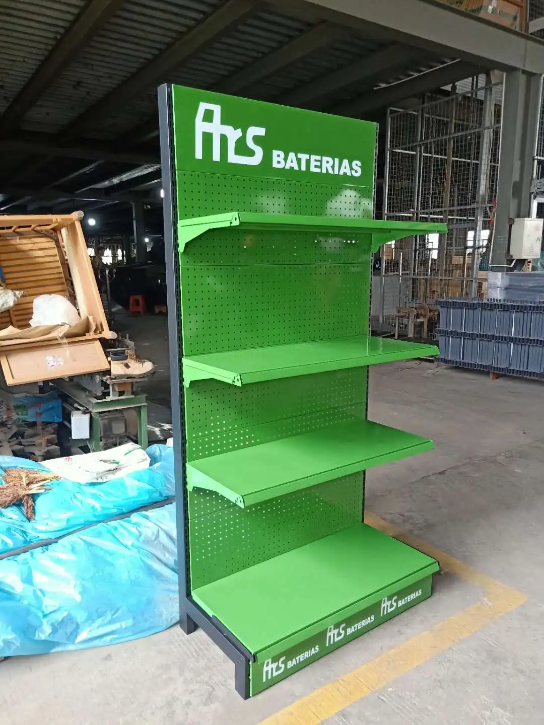 Factory Custom Display Shelf Metal Hair Display Stand