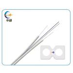 1 2 4 6 8 Core Optic Fibre Cable Indoor Fiber Optic Drop Cable With Steel Wire