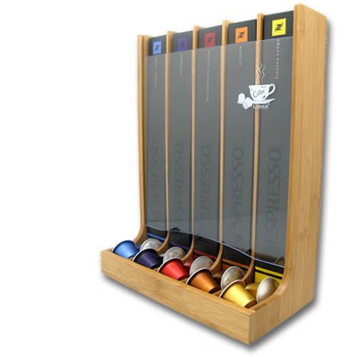 Buy cheap bamboo coffee capsule holder and dispenser from wholesalers