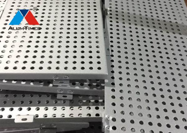 Buy cheap Exterior Decorative Aluminium Perforated Panel For Metro Station Hotel Airport from wholesalers