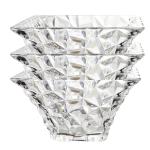 Hot selling High Quality Clear Ice Cube Collection Transparent Square Bowl