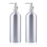 Buy cheap 300ml 500ml Matte Black Aluminum Spray Bottle With Trigger Lotion Pump Bottle from wholesalers