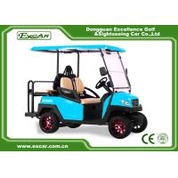 Buy cheap EXCAR blue 2 Seater electric golf car 48V AC motor golf buggy for sale product