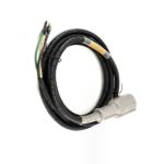 48V DC Golf Cart Wiring Harness 3 Pin Male Plug Cable Harness