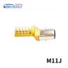 Buy cheap M11J RTD H4 850Lumen BA20D Motorcycle led headlight from wholesalers