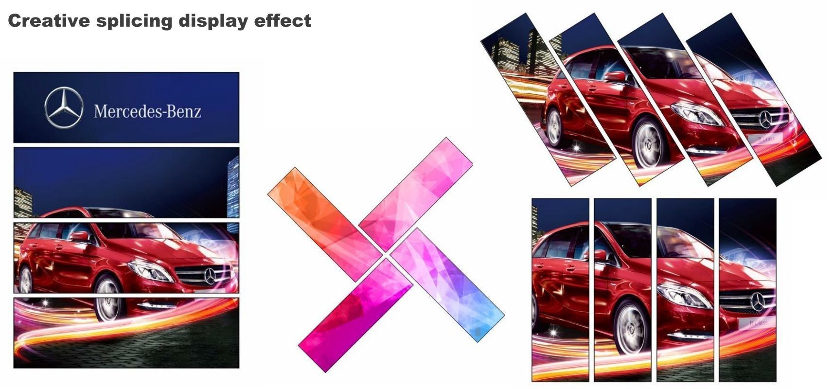 GCL LED Poster Screen P2.5 Outdoor LED Poster For Movable Commercial Advertising
